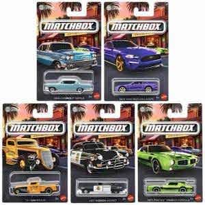 Matchbox Themed Assortment 2025 - Mix 4J FORD IIMPALA HUDSON MUSTANG PONTİAC