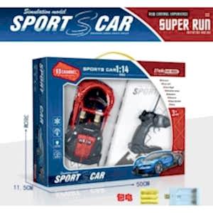 1:14 Uzaktan Kumandalı Full Fonksiyonlu Kapılar Açılır 29 Cm Işıklı Şarjlı Spor Araba