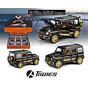 Büyük Boy 22 Cm Çakar Sesli Işıklı Çek Bırak Jeep Tüm Kapıları Bagajı Kaputu Açılabilir Araba