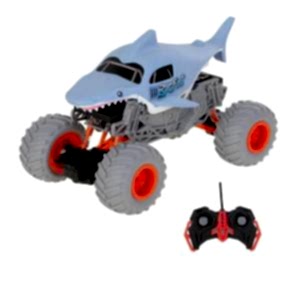 Monster Megalodon Uzaktan Kumandalı Şarjlı Işıklı Köpekbalığı Monster Araba