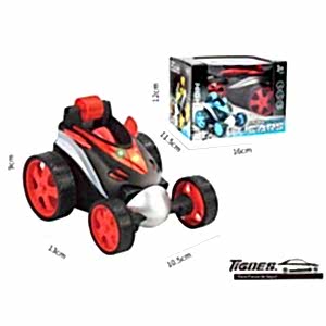 Uzaktan Kumandalı Çılgın Taklacı Akrobat 13 Cm Pilli Araba