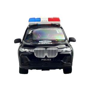 1:16 Ölçekli Uzaktan Kumandalı Polis Arabası Sesli Işıklı Şarjlı Full Fonsiyonlu 25 Cm Jip Araba