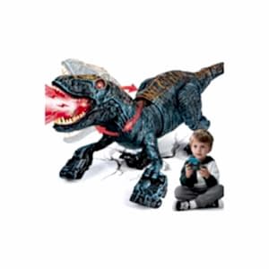 2.4 GHZ Uzaktan Kumandalı Sesli Işıklı Ağzında Duman Çıkartan Yürüyebilen T-REX Dinozor