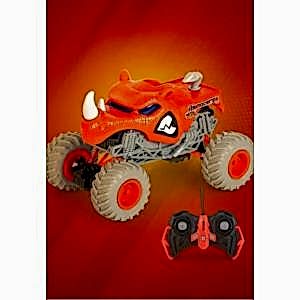 Uzaktan Kumandalı Full Fonksiyonlu Şarjlı Işıklı Boynuzlu Off Road Monster Araba