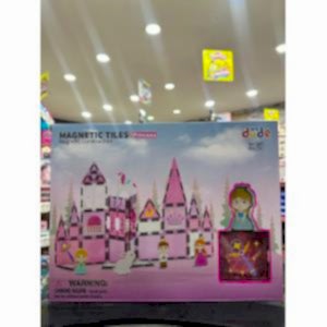 Manyetik Tiles Princess Renkli 37 Parça Manyetik Yapı Magnetic Bloklar Prenses