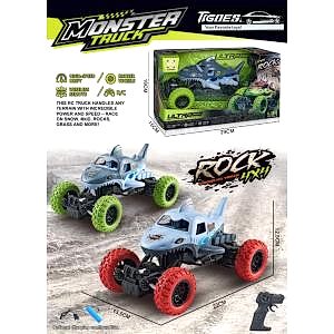 Uzaktan Kumandalı 4x4 Rock Crawler Köpek Balığı Şarjlı Araba 20 Cm